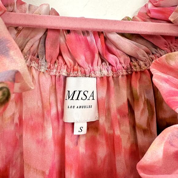 MISA Los Angeles Danae Mini Dress in Taza Floral Size Small - Picture 4 of 9